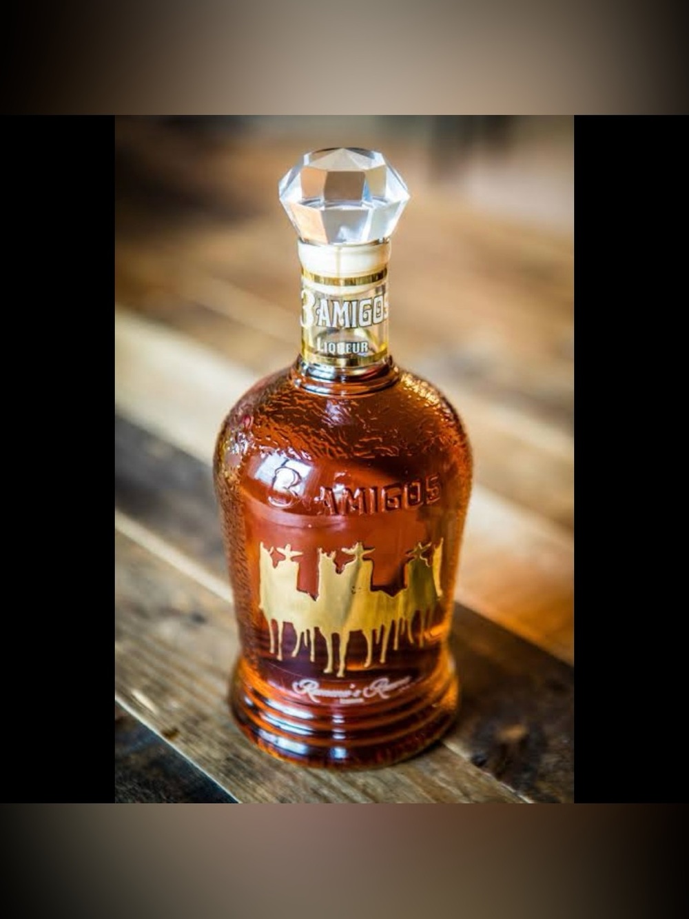 empty 3 AMIGOS Ramona’s Reserve Special Edition Bottle